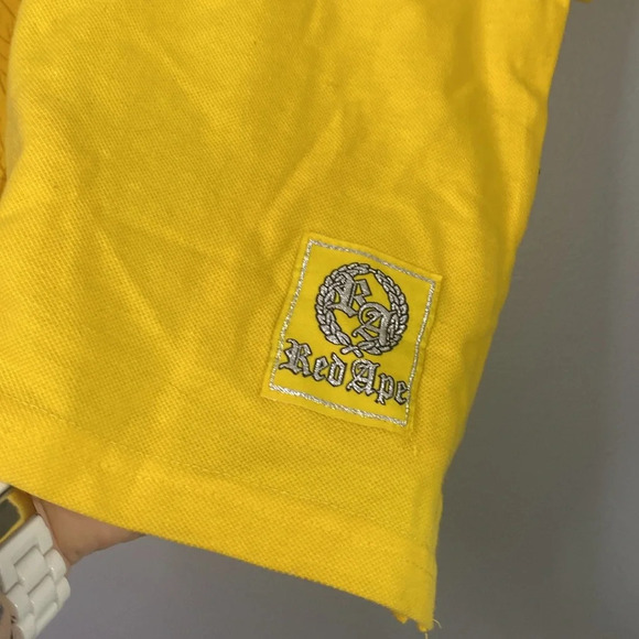 Red Ape Boys Short Sleeve Pole Style Shirt Size 6 - Picture 8 of 13